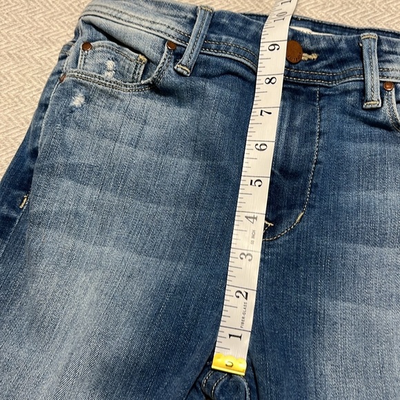 Fidelity Gwen Crop high rise, skinny crop jeans. Size 26. - Picture 8 of 14